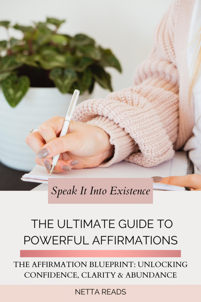Speak It Into Existence! The Ultimate Guide to Powerful Affirmations, Unlocking Confidence, Clarity & Abundance/Digital E-Book