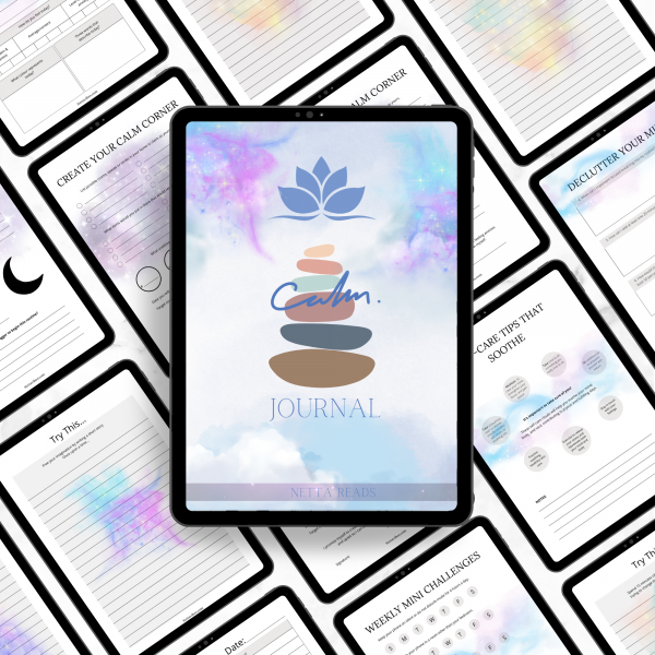 Calm Journal Digital Planner – Self-Care, Mindfulness & Reflection Guide