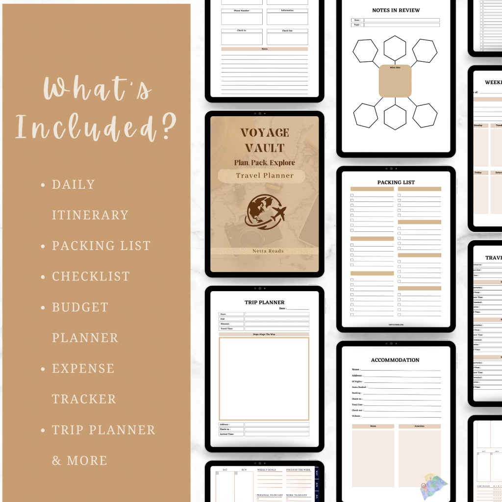 Voyage Vault: Plan, Pack & Explore – Your Trip Made Easy