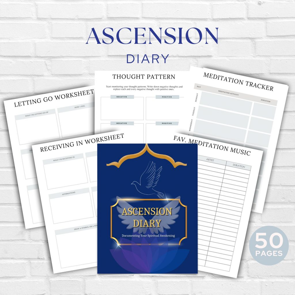 Ascension Diary: A Digital Journal for Spiritual Awakening