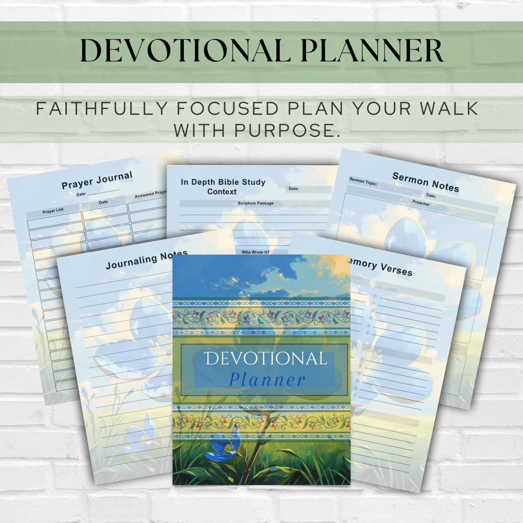 DEVOTIONAL PLANNER