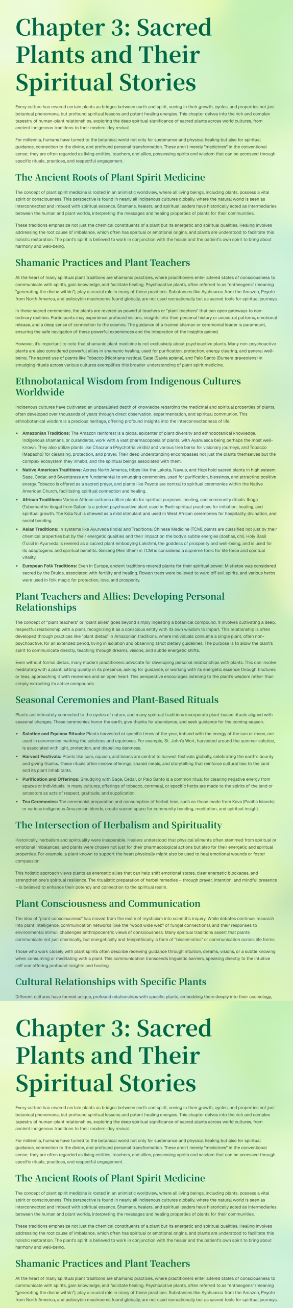 How to Harness the Power of Sacred Plants for Spiritual Growth - Image 2