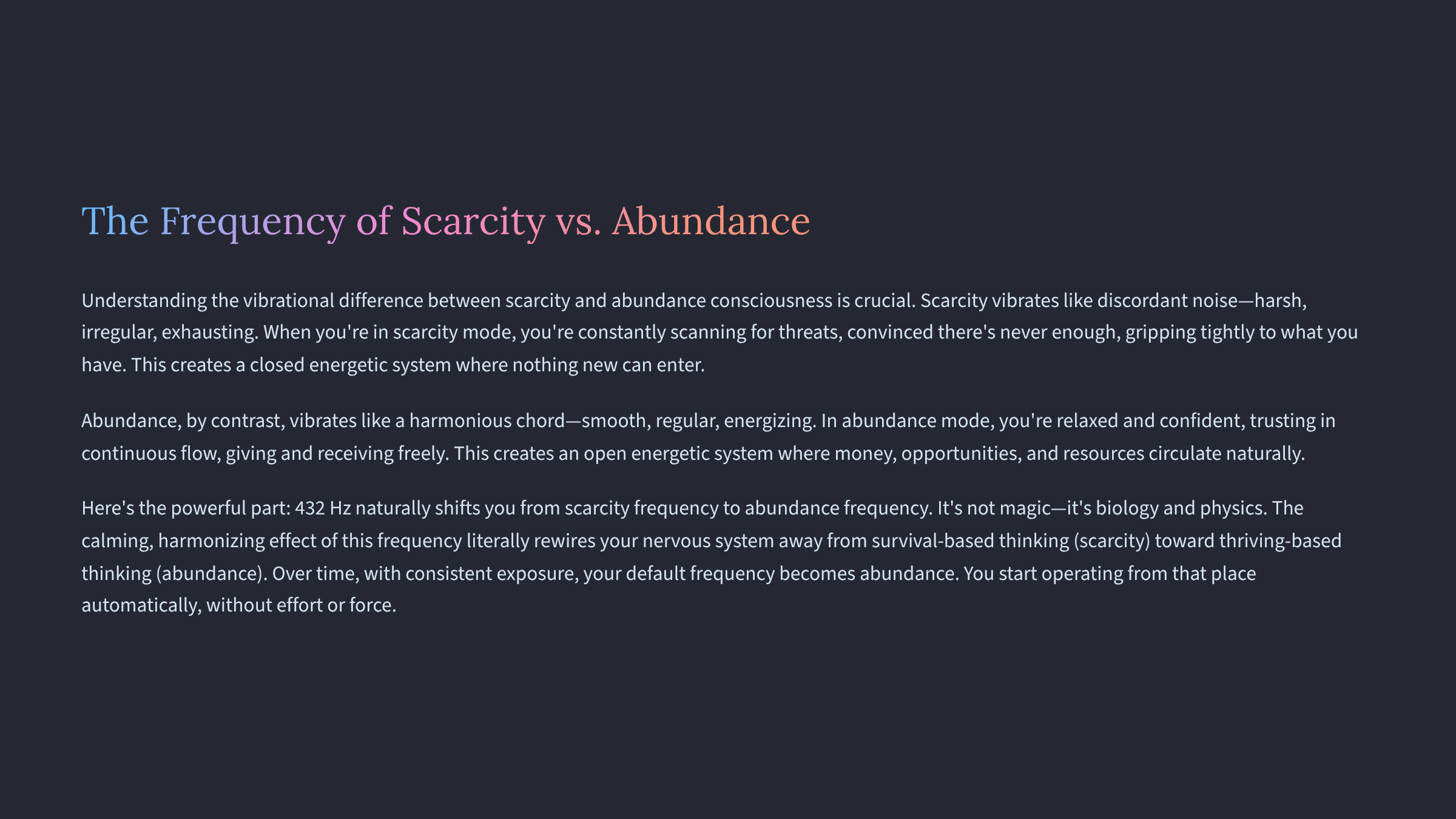 How to Use the 432 Hz Frequency to Attract Financial Prosperity - Image 3