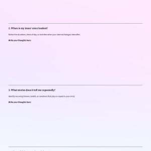 3 Days to Journaling Breakthrough: Transform Your Inner Dialogue