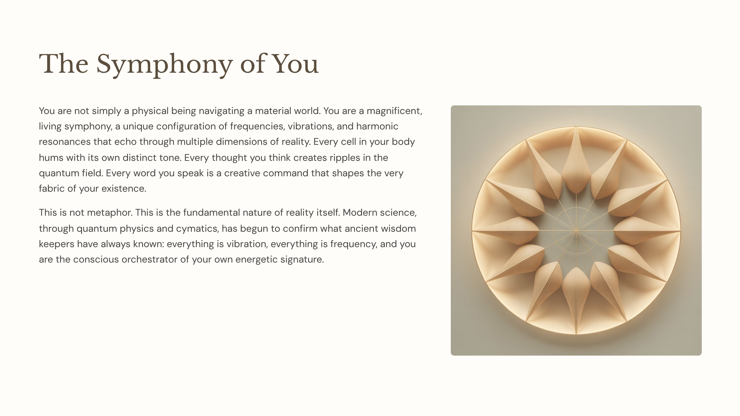 Unlocking Your Personal Power Through the Sacred Sound of Words and Harmonic Numbers - Image 2