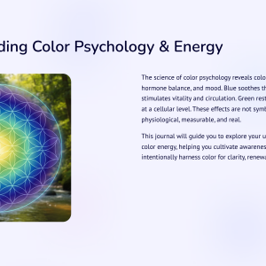 Color, Energy & Healing: A Guided Journal for Growth (JOURNAL)