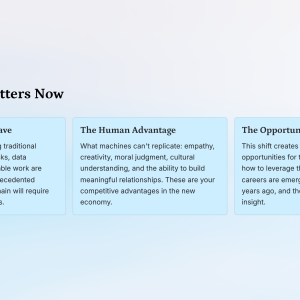 The Human Work Revolution: 100 Jobs AI Can’t Replace