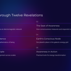 🌠 The Conscious Cosmos: Energy Becoming Awareness, Awareness Becoming Creation