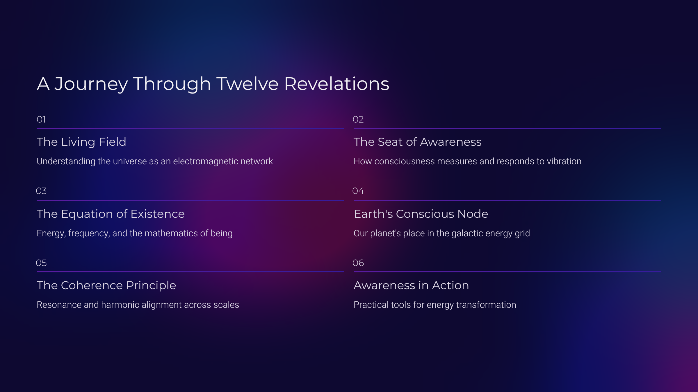 🌠 The Conscious Cosmos: Energy Becoming Awareness, Awareness Becoming Creation - Image 2