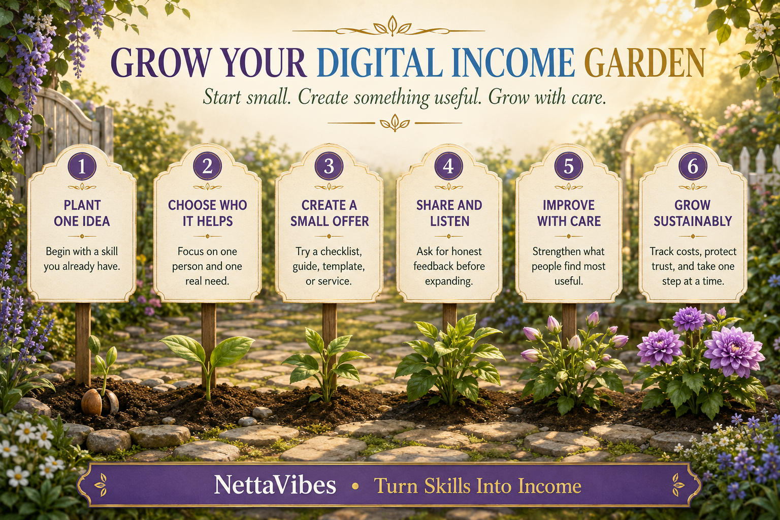 You are currently viewing Turn Skills Into Income: Build Your First Digital Income Stream