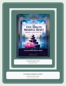 Create a calmer routine